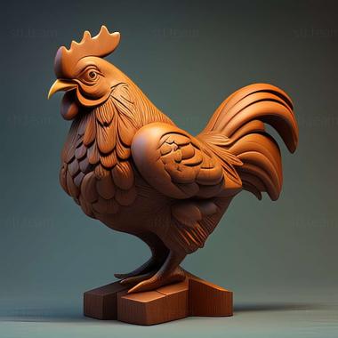 3D model Chicken (STL)